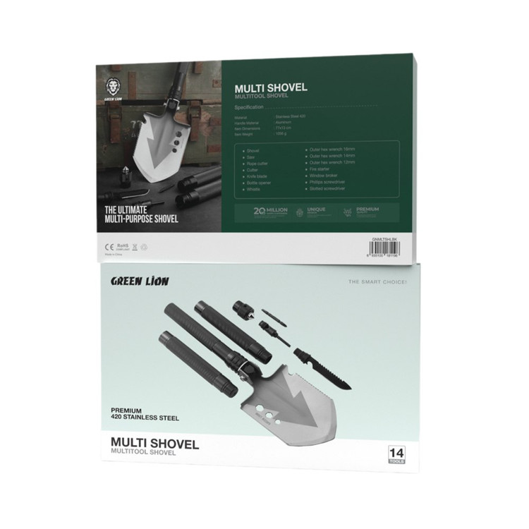بیل چند کاره گرین لاین Green Lion Multi Shovel